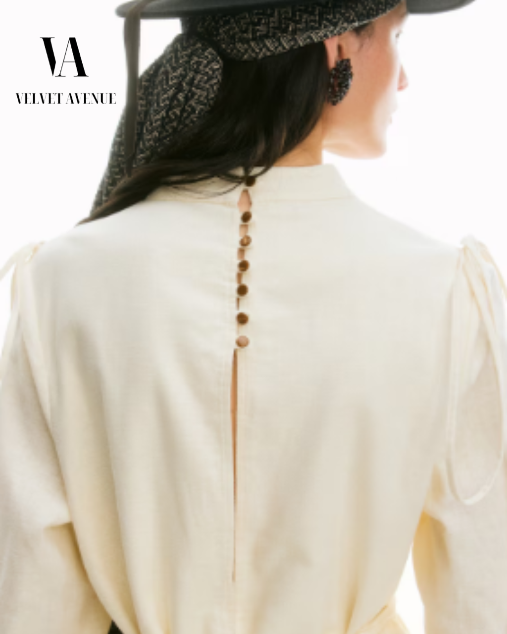 Tie-Sleeve Blouse – Elegant Minimal Top