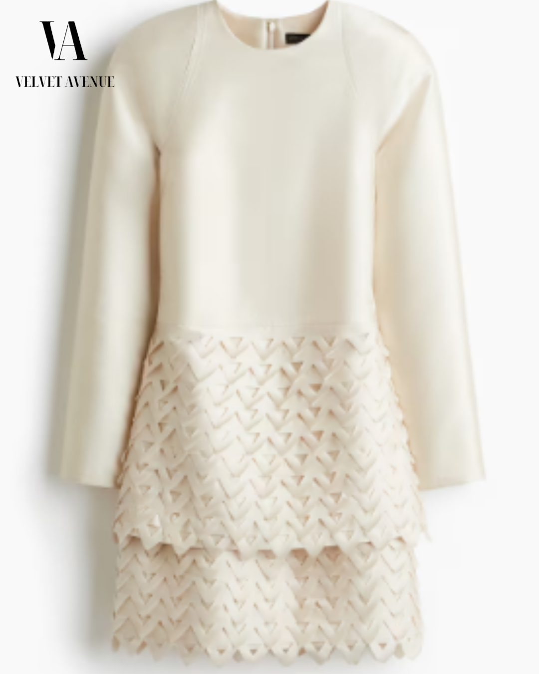 Textured Layered Dress – Modern Elegance Edition