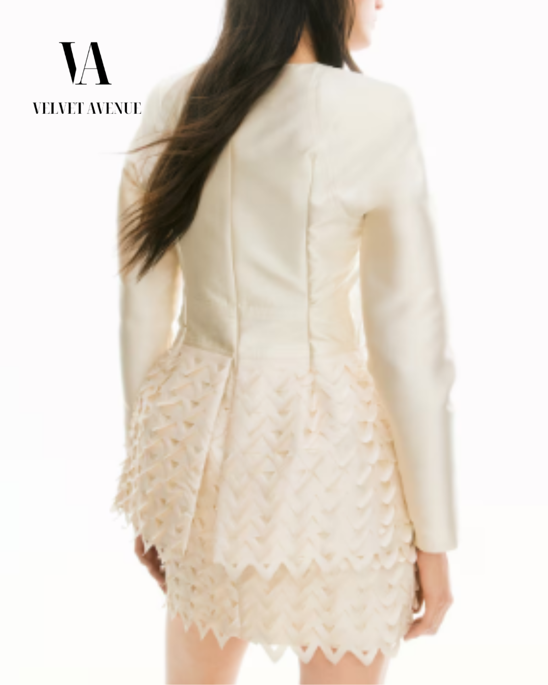 Textured Layered Dress – Modern Elegance Edition