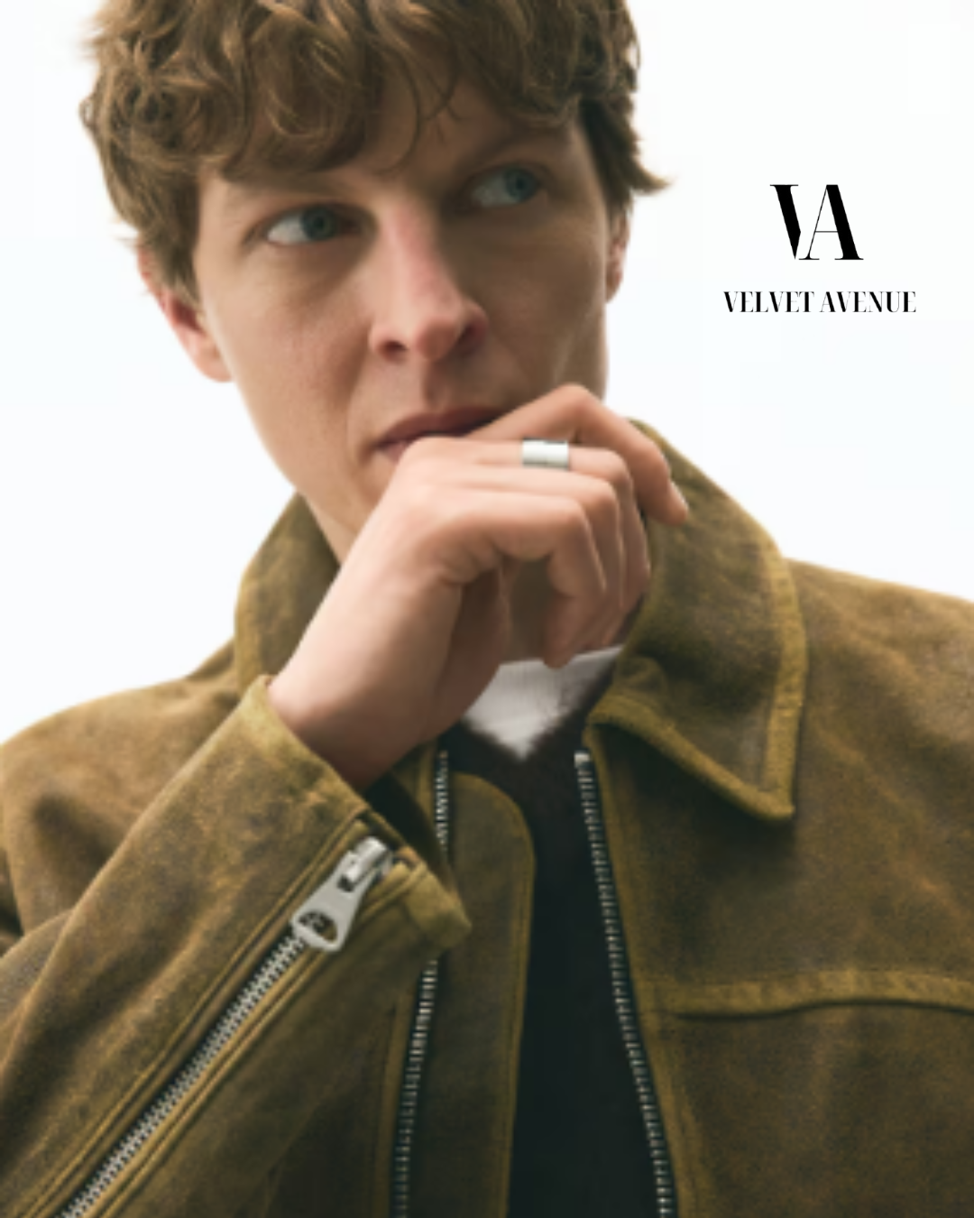 Vintage Brown Leather Jacket