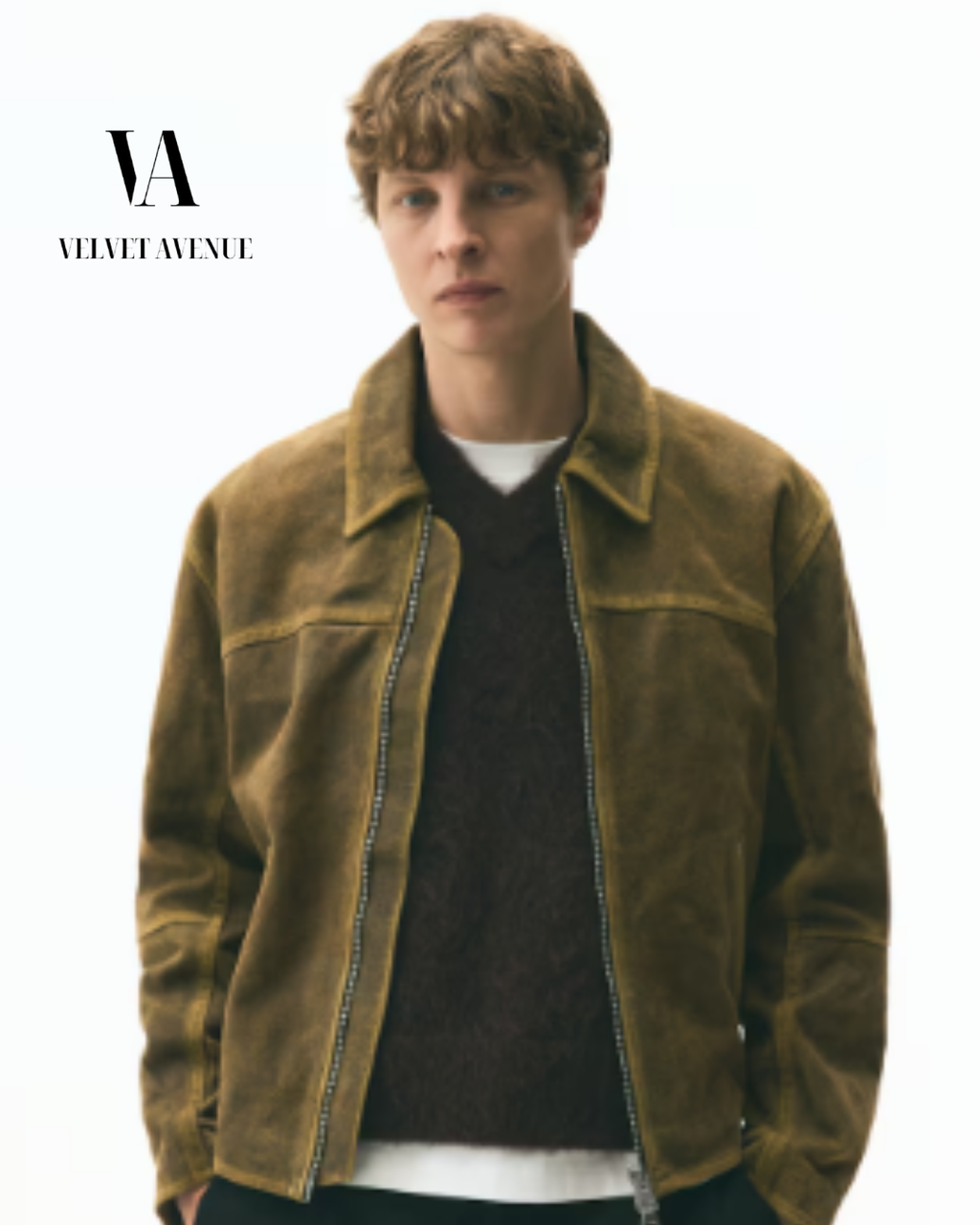 Vintage Brown Leather Jacket