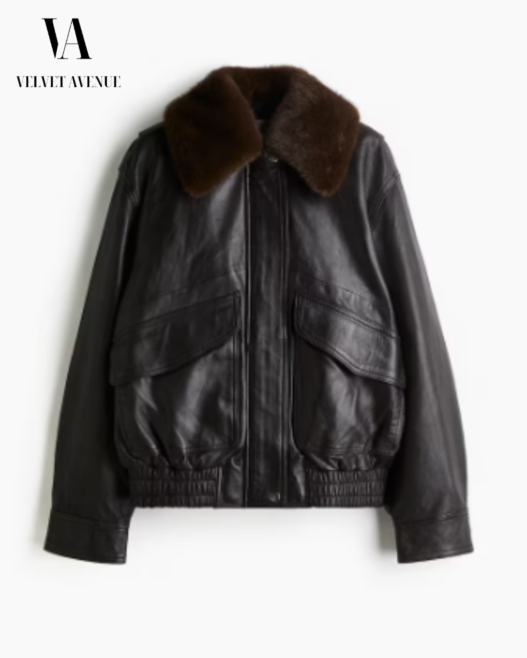 Leather Aviator Jacket