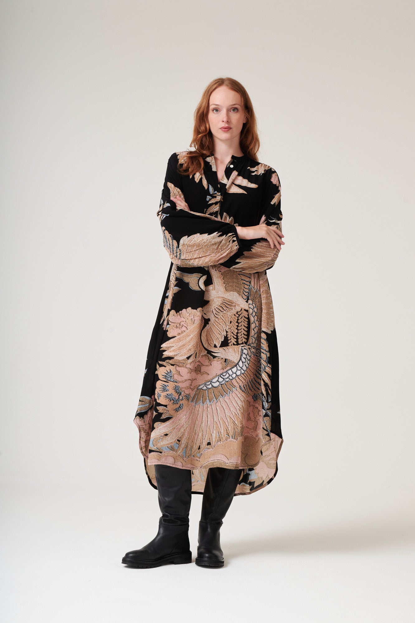 Crane Black Darcy Dress