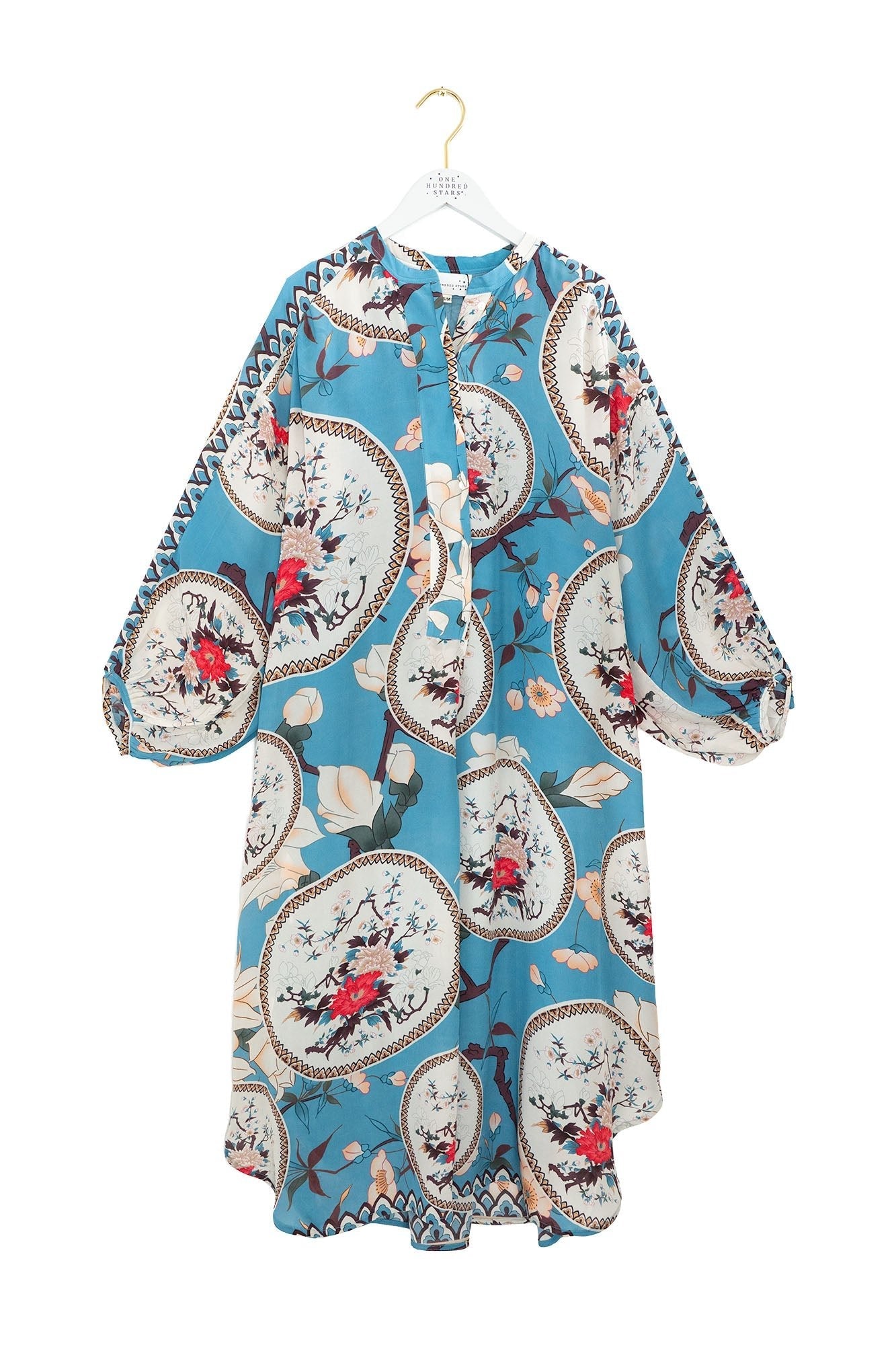 Magnolia Plates Blue Darcy Dress