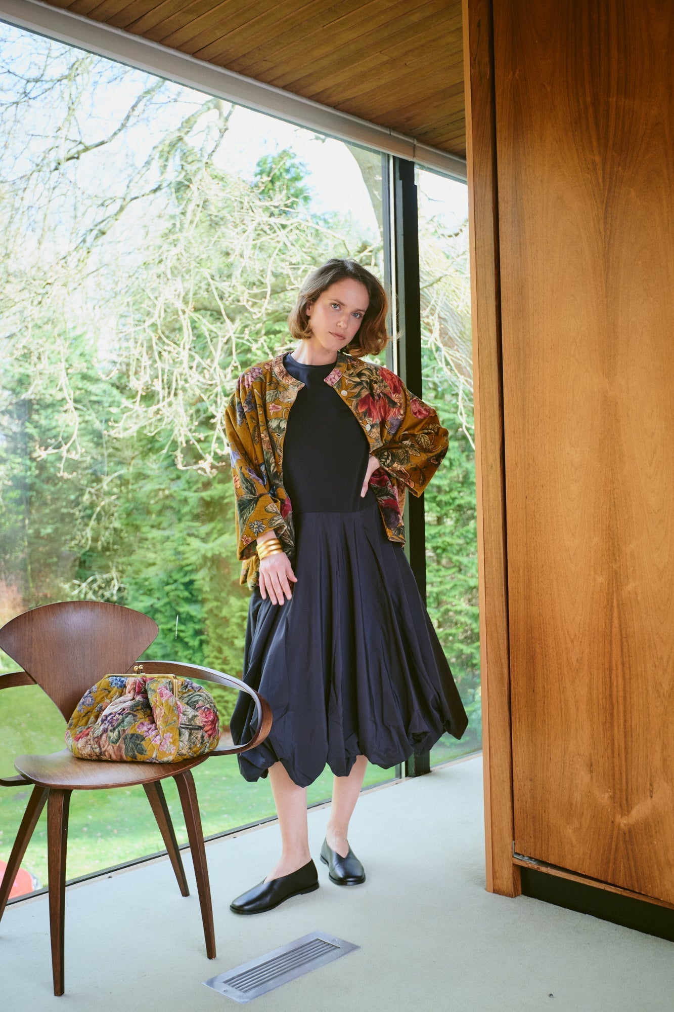 Primula Gold Velvet Jacket