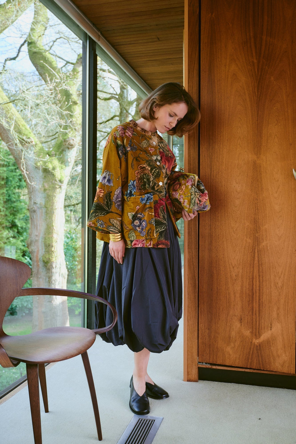 Primula Gold Velvet Jacket