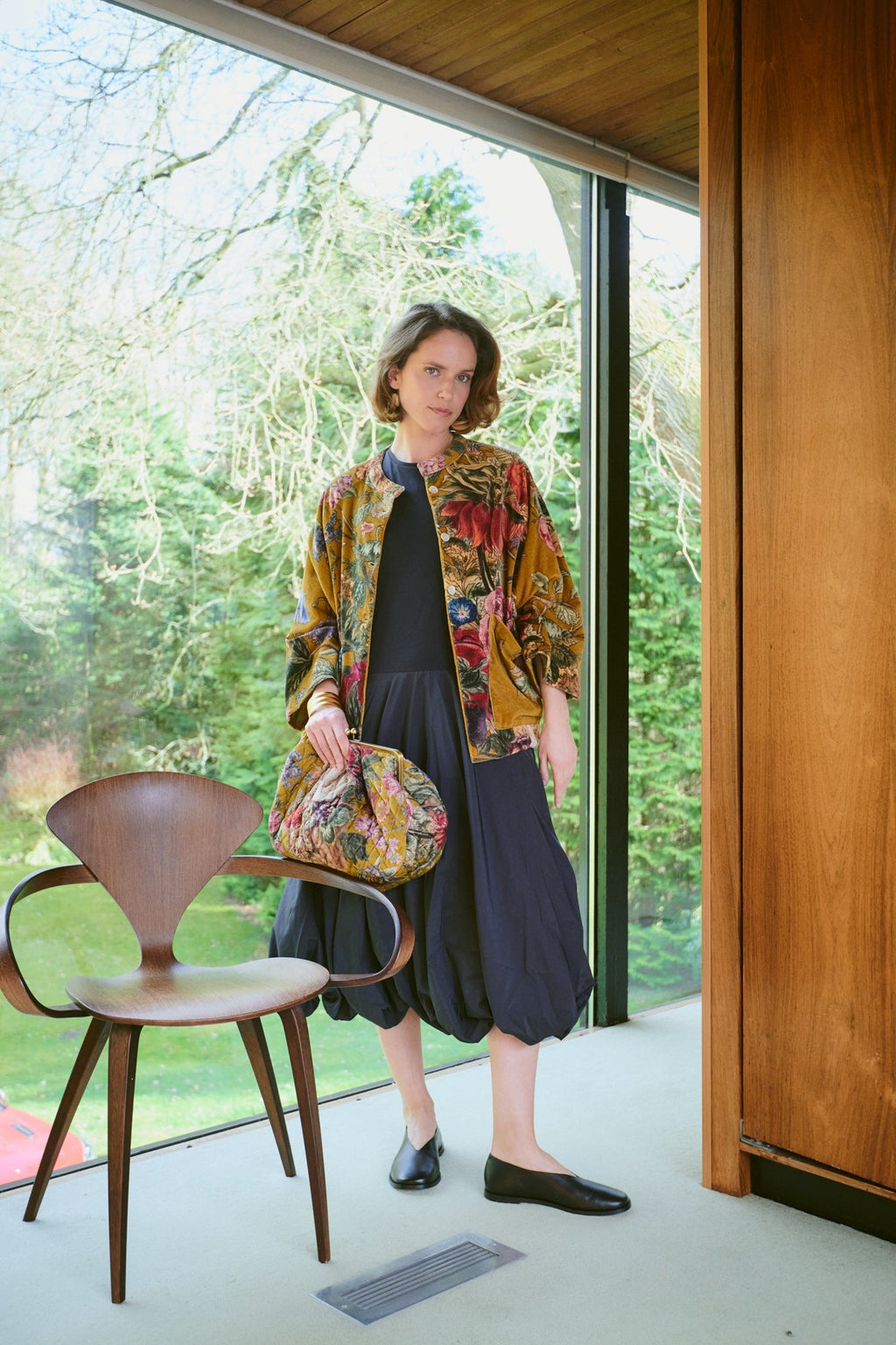 Primula Gold Velvet Jacket