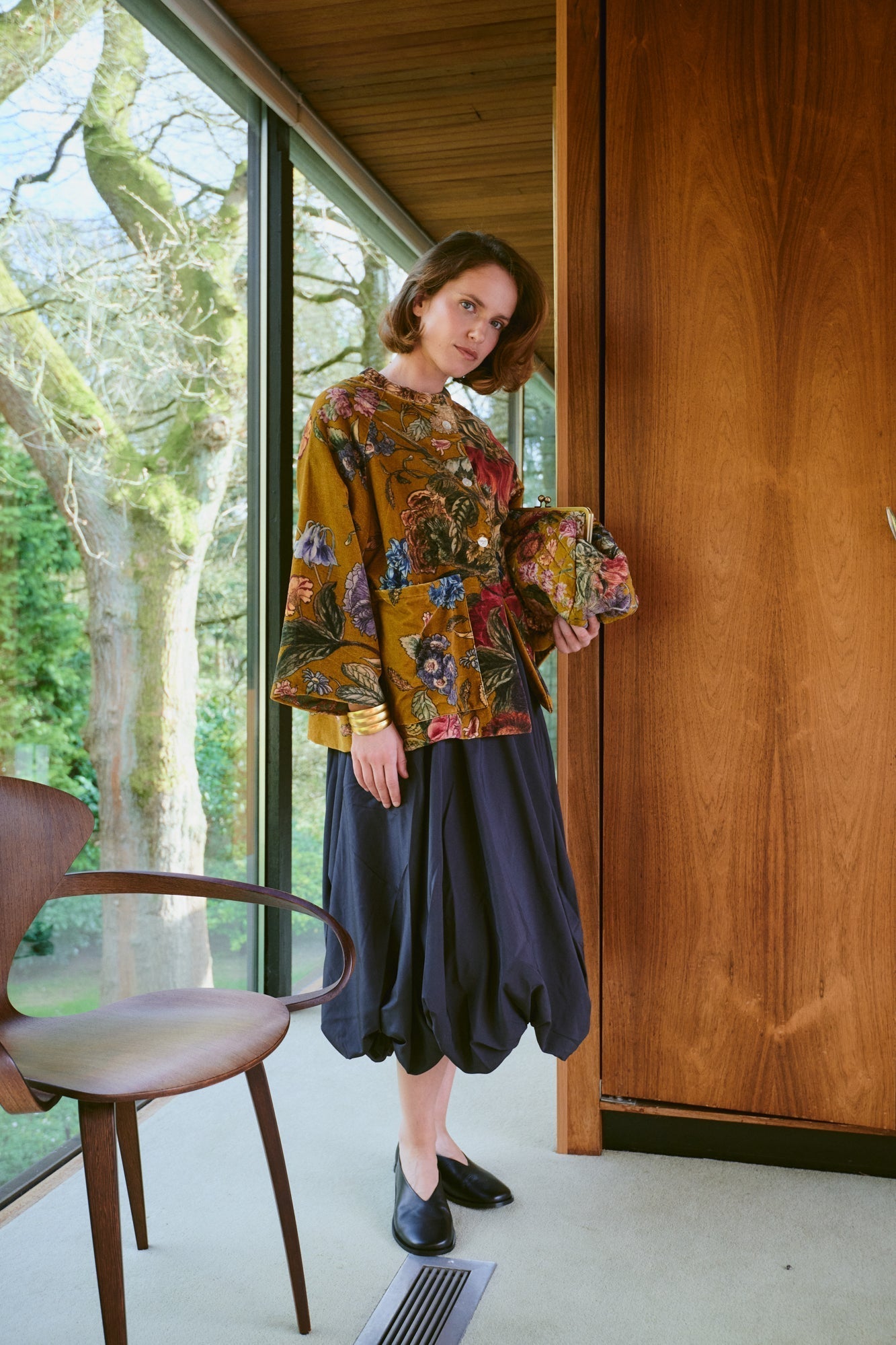 Primula Gold Velvet Jacket